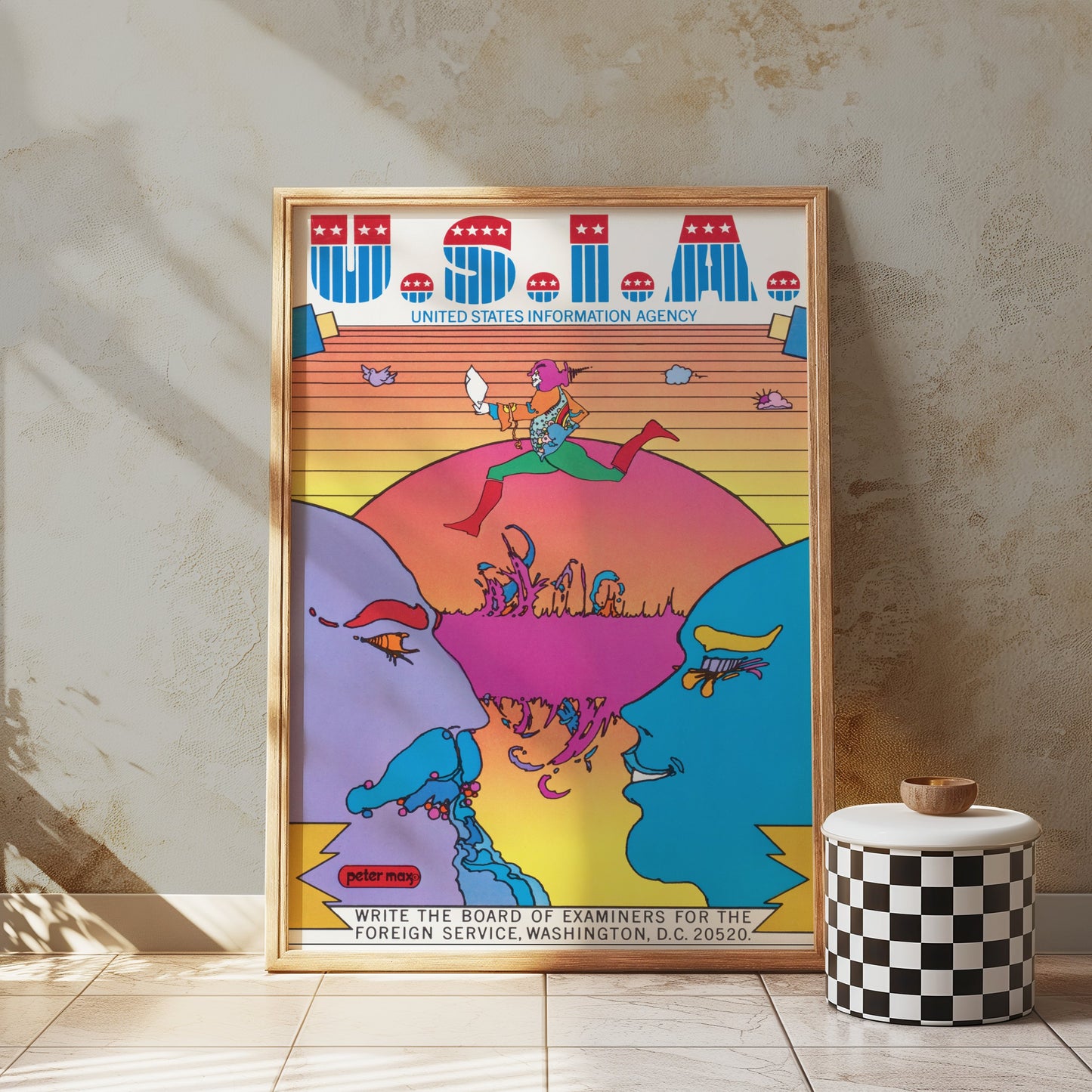 Premium Poster of Vibrant United States Information Agency Art Posters