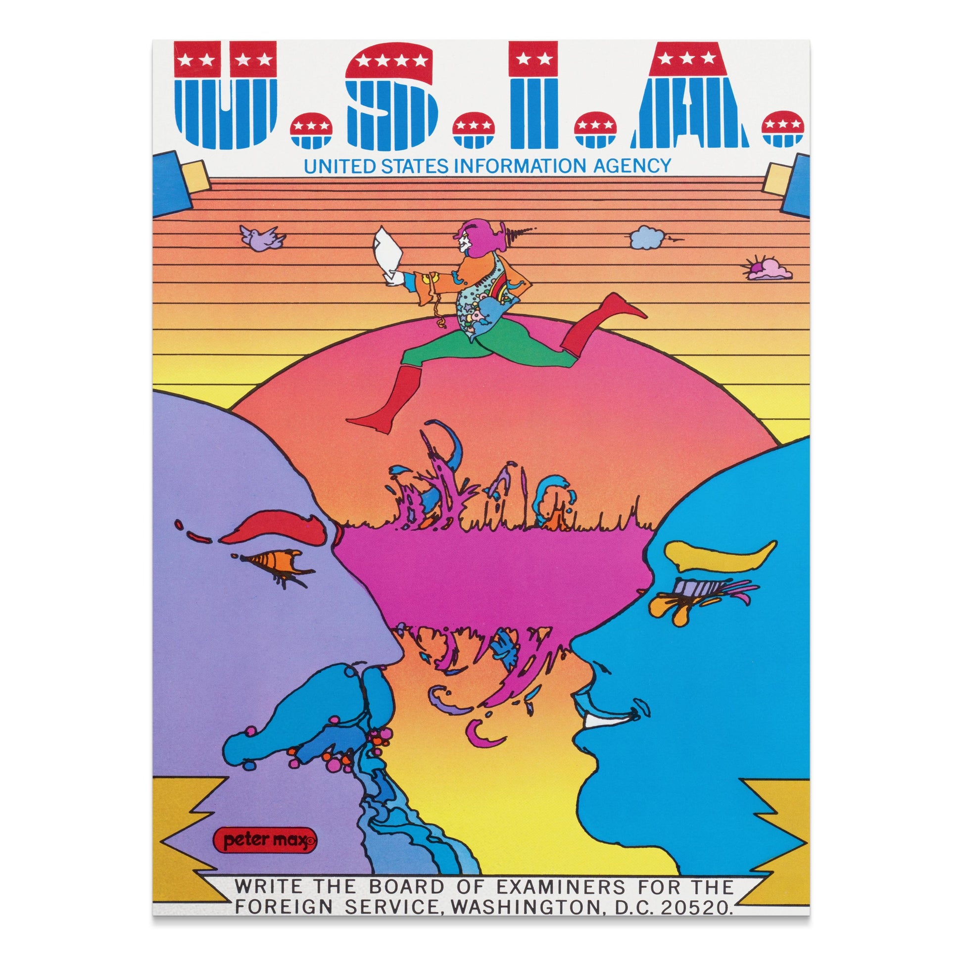Premium Poster of Vibrant United States Information Agency Art Posters