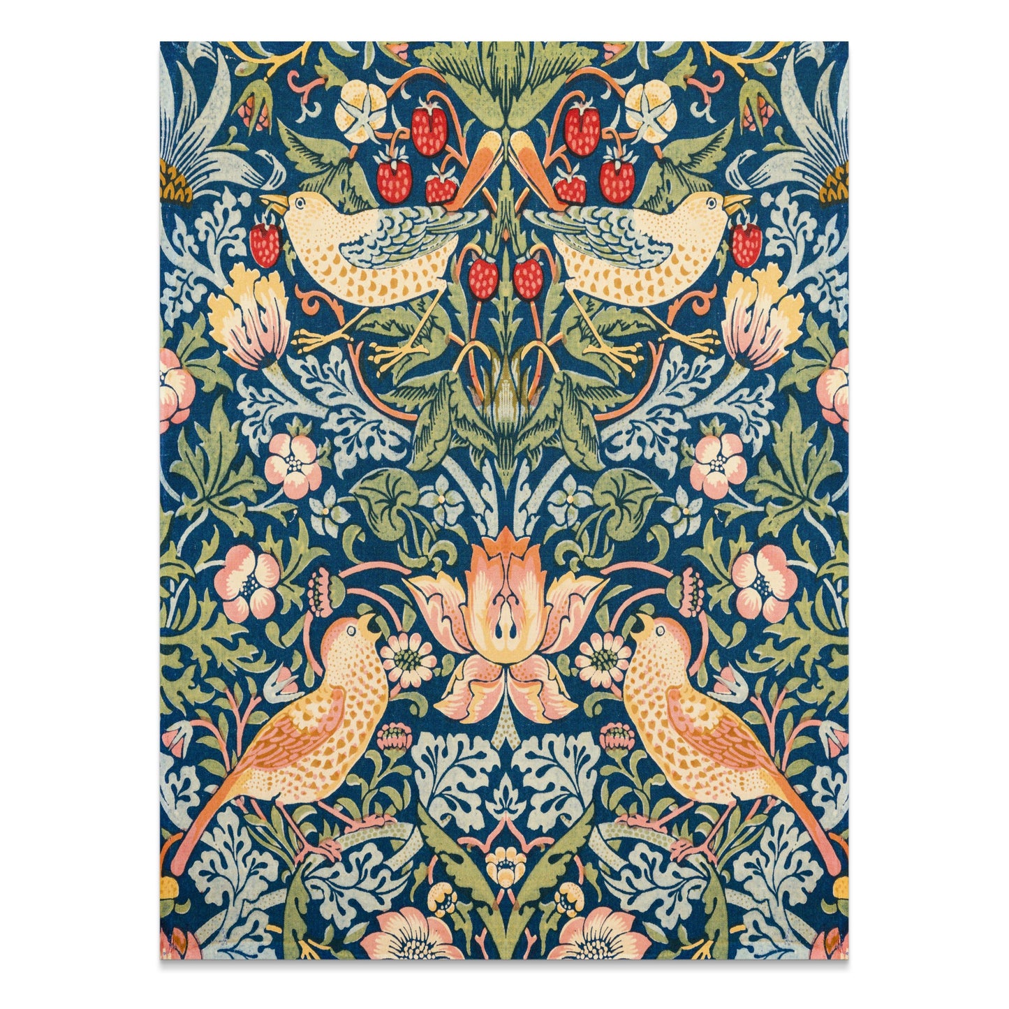 Premium Poster of Vibrant William Morris Strawberry Thief Posters