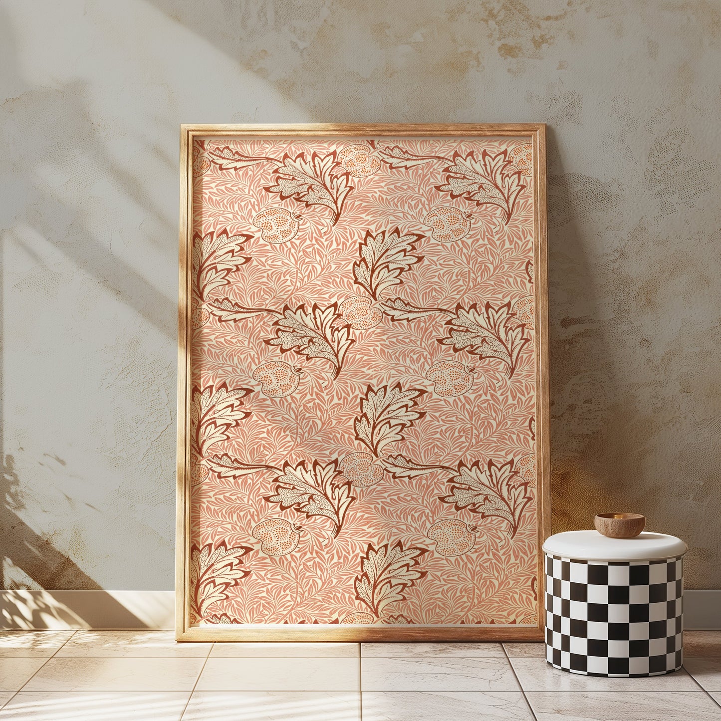 Premium Poster of Victorian Floral Design Vintage Style Posters