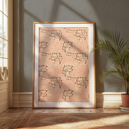 Premium Poster of Victorian Floral Design Vintage Style Posters