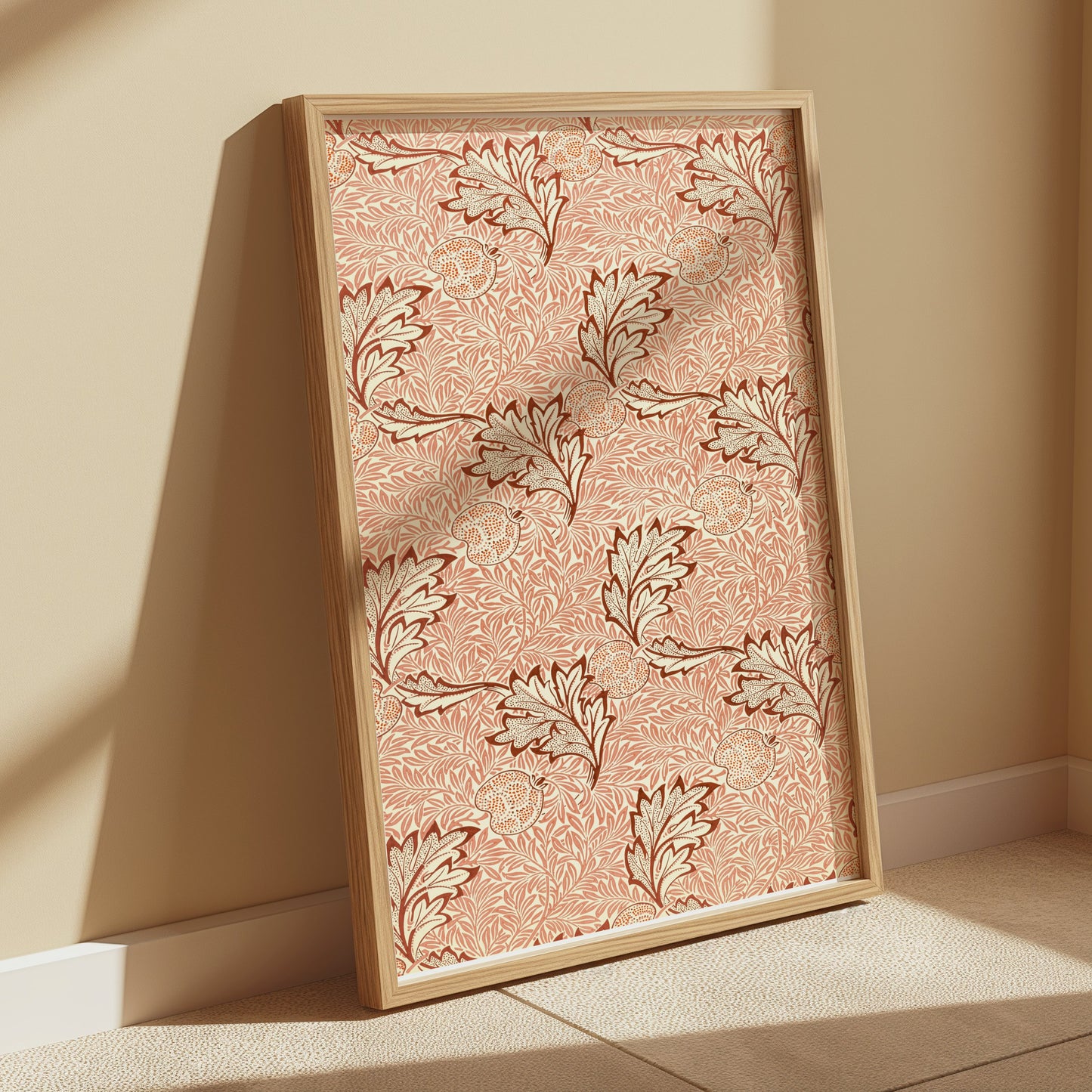 Premium Poster of Victorian Floral Design Vintage Style Posters