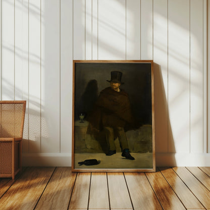 Premium Poster of Victorian Gentleman in Dark Attire Art Print Posters