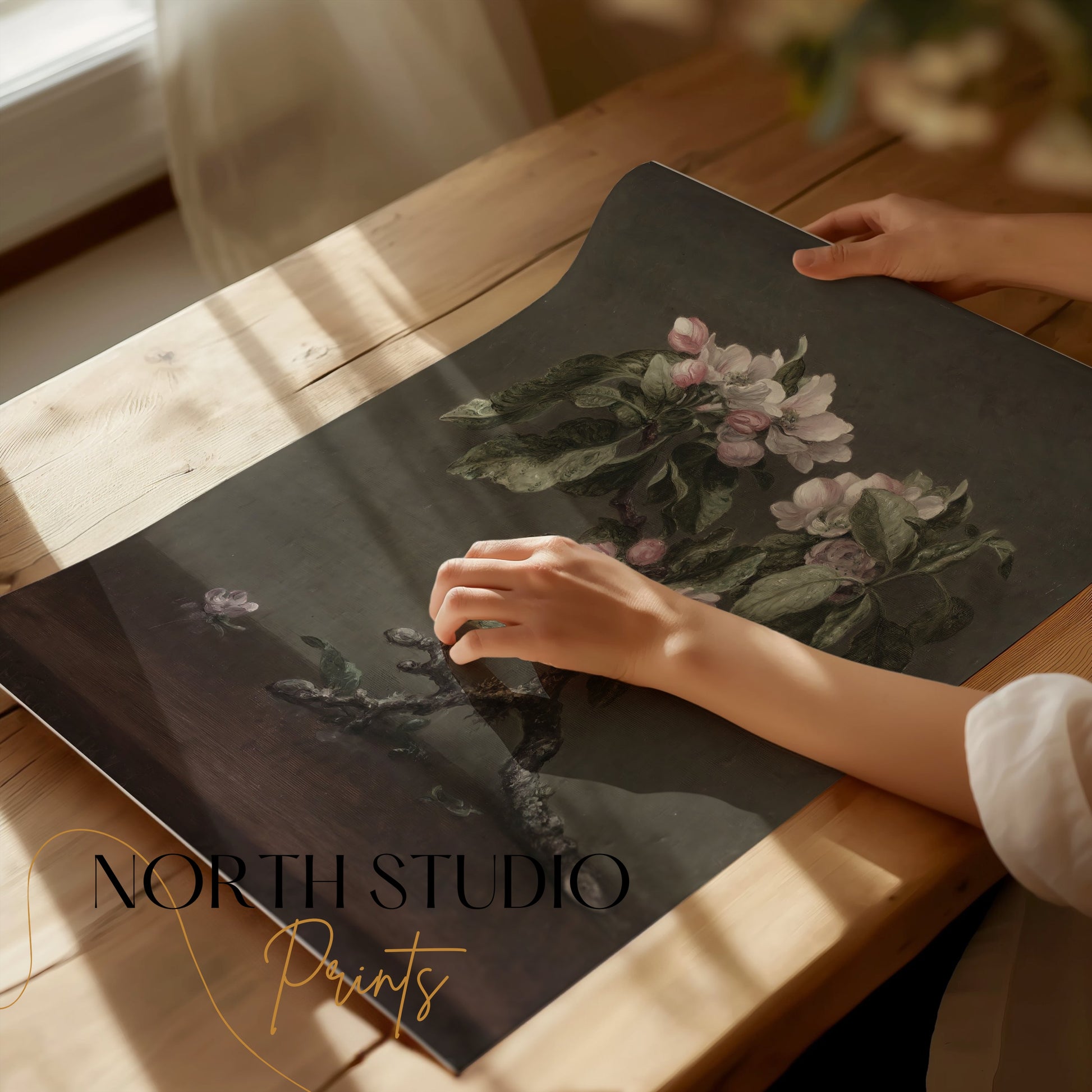 Premium Poster of Vintage Art Botanical Flower Print Posters