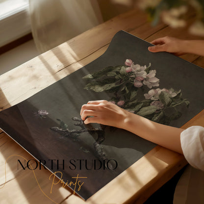 Premium Poster of Vintage Art Botanical Flower Print Posters