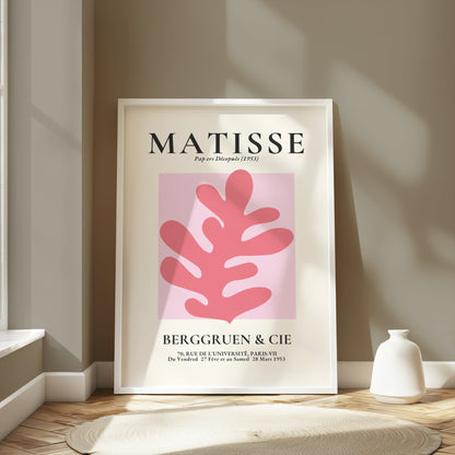 Premium Poster of Vintage Art Exhibition Matisse Berggruen Posters