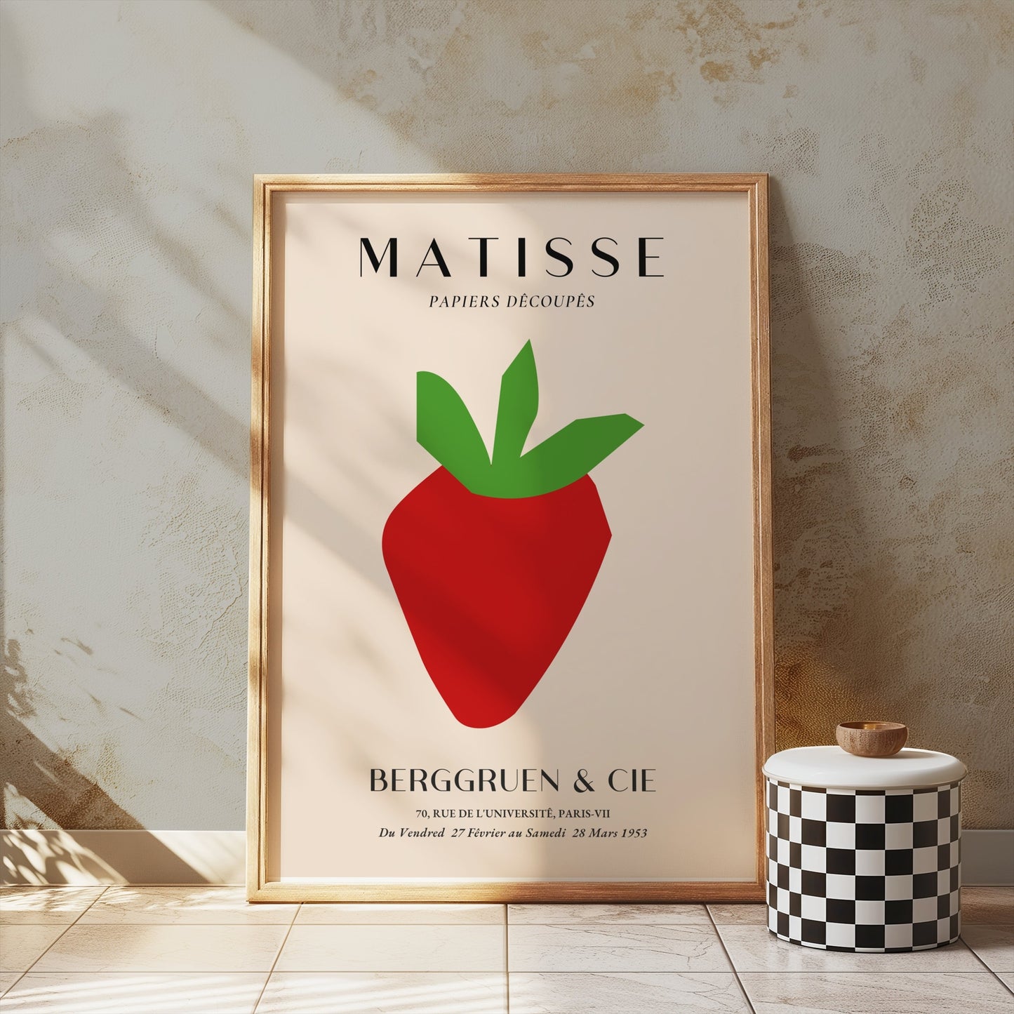 Premium Poster of Vintage Art Strawberry Posters