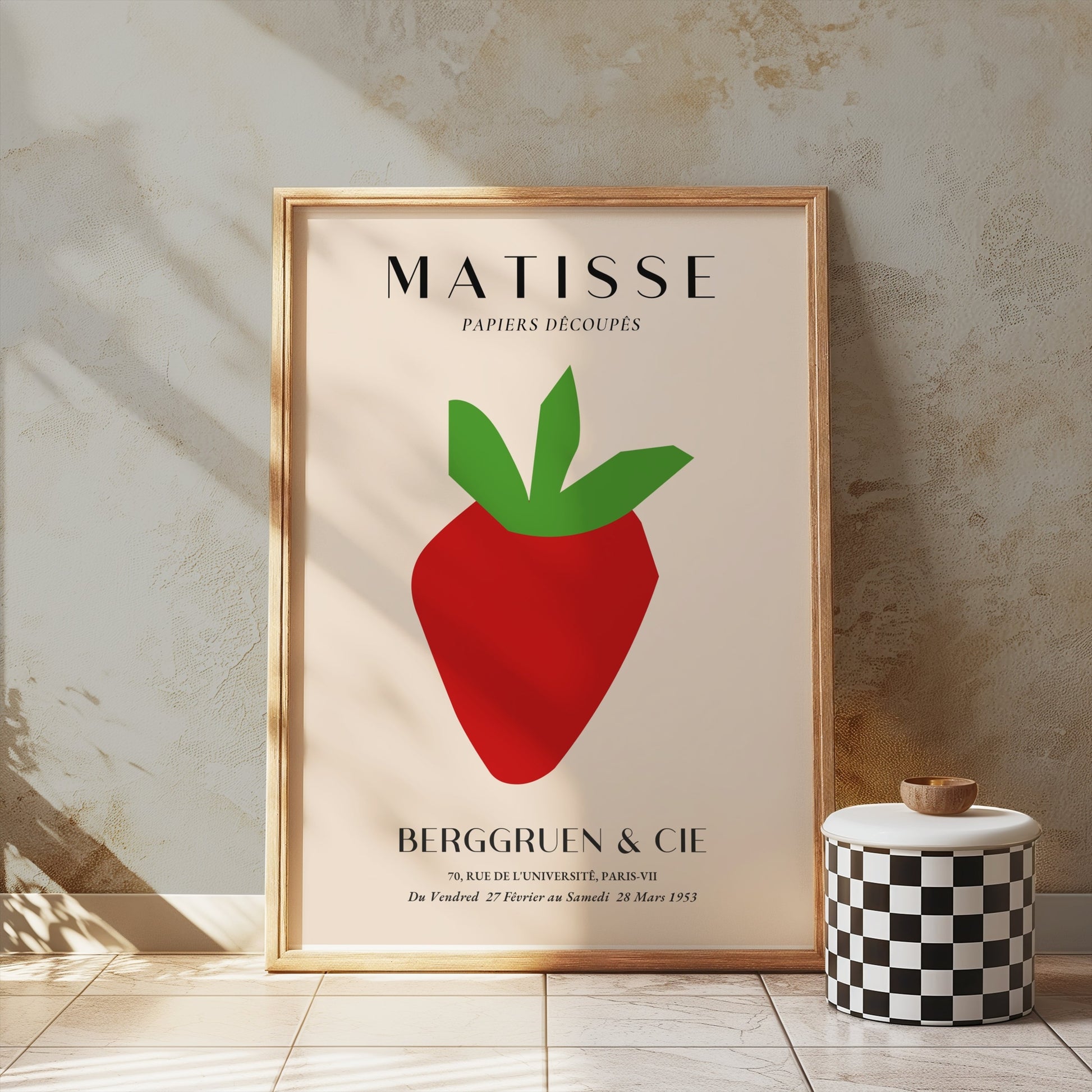 Premium Poster of Vintage Art Strawberry Posters