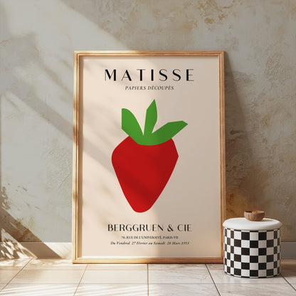 Premium Poster of Vintage Art Strawberry Posters