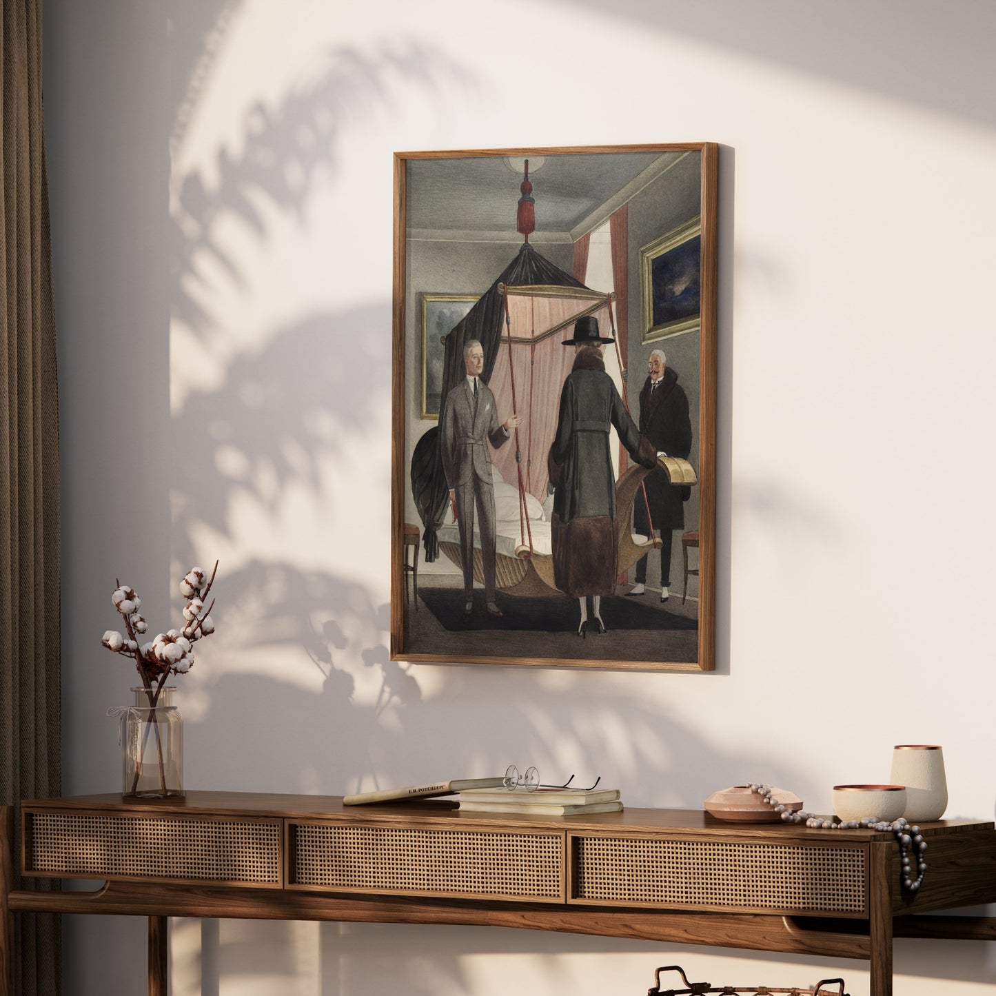 Premium Poster of Vintage Art of Elegant Interior Design Posters