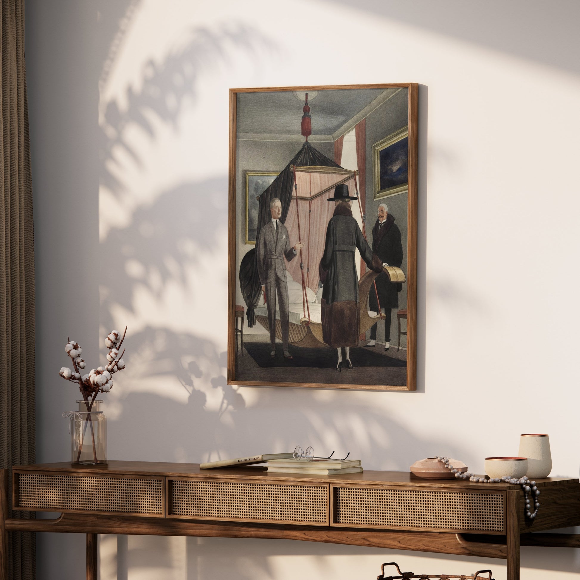 Premium Poster of Vintage Art of Elegant Interior Design Posters