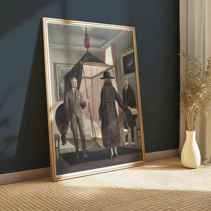 Premium Poster of Vintage Art of Elegant Interior Design Posters