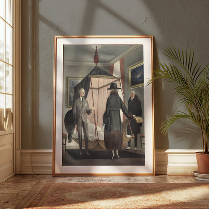 Premium Poster of Vintage Art of Elegant Interior Design Posters