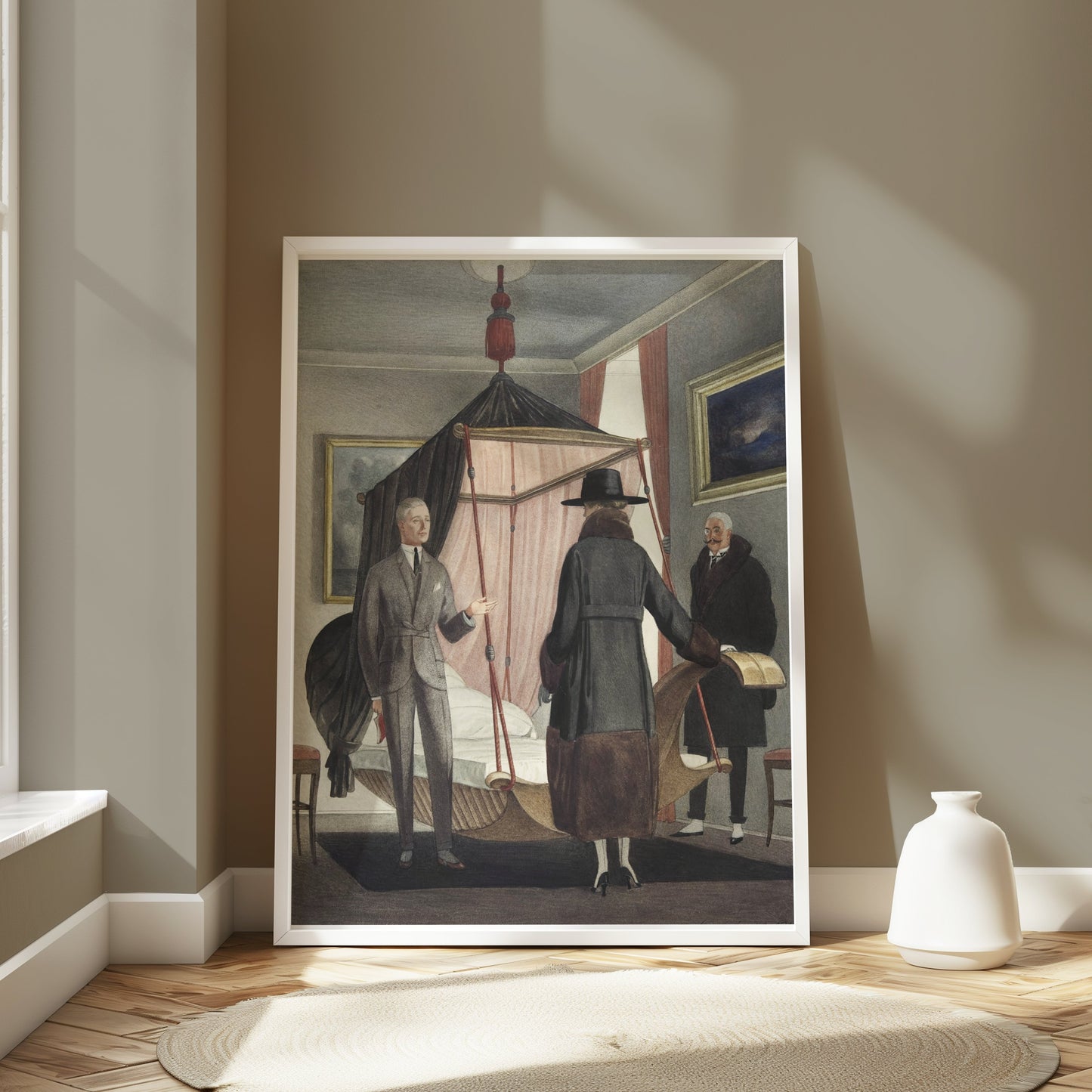 Premium Poster of Vintage Art of Elegant Interior Design Posters