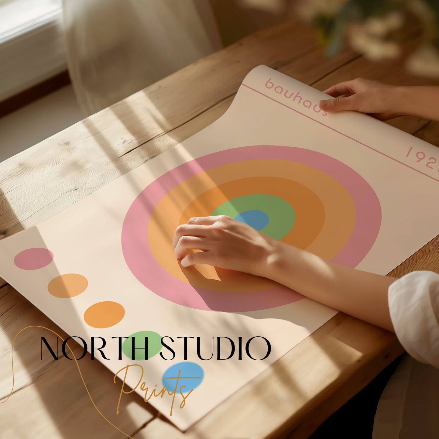 Premium Poster of Vintage Bauhaus 1923 Target Design Wall Art Posters