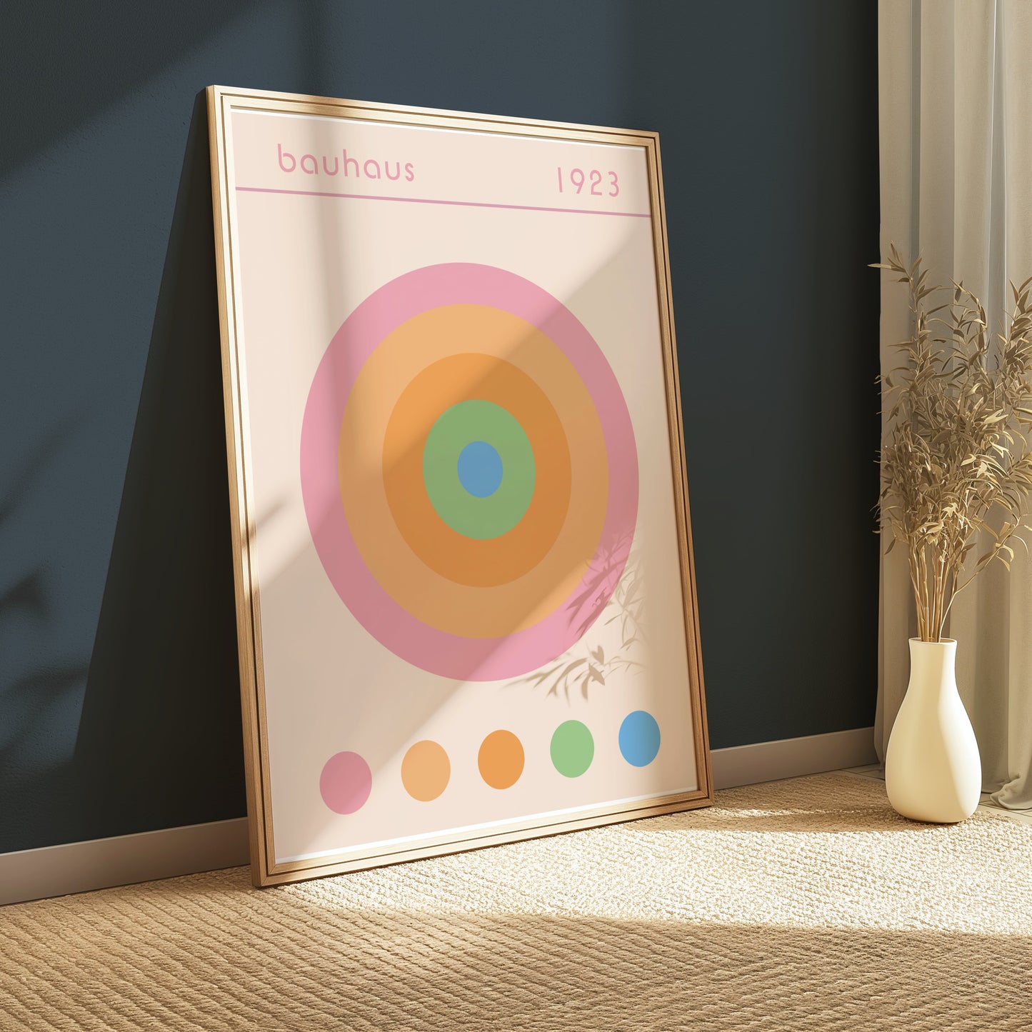 Premium Poster of Vintage Bauhaus 1923 Target Design Wall Art Posters