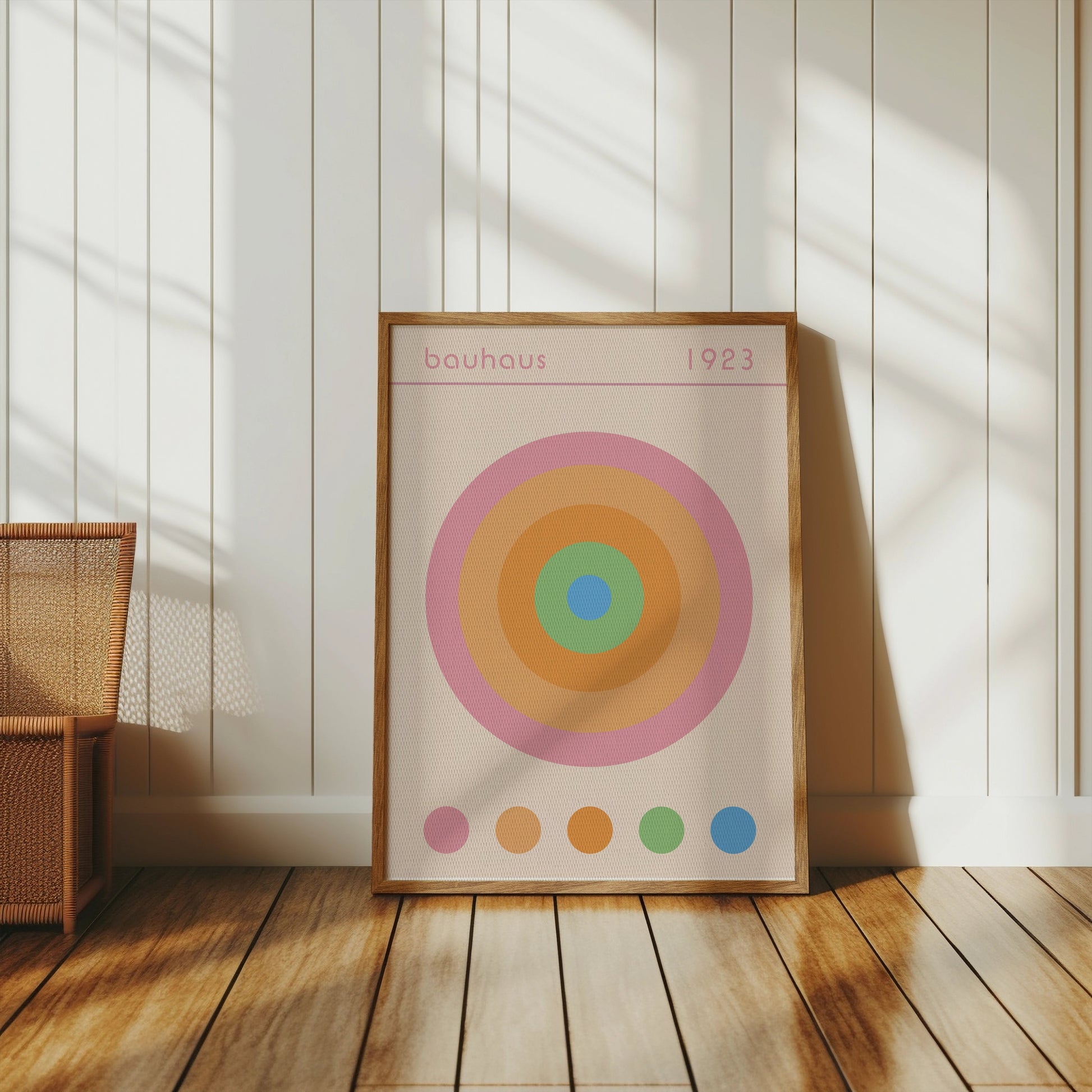 Premium Poster of Vintage Bauhaus 1923 Target Design Wall Art Posters