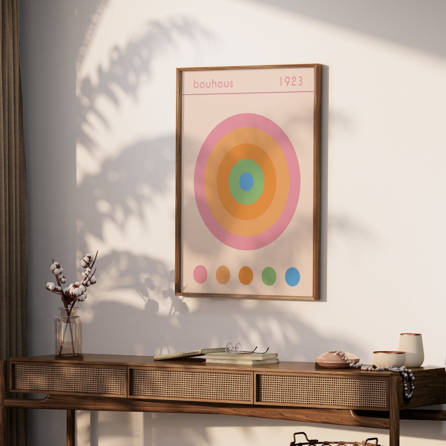 Premium Poster of Vintage Bauhaus 1923 Target Design Wall Art Posters