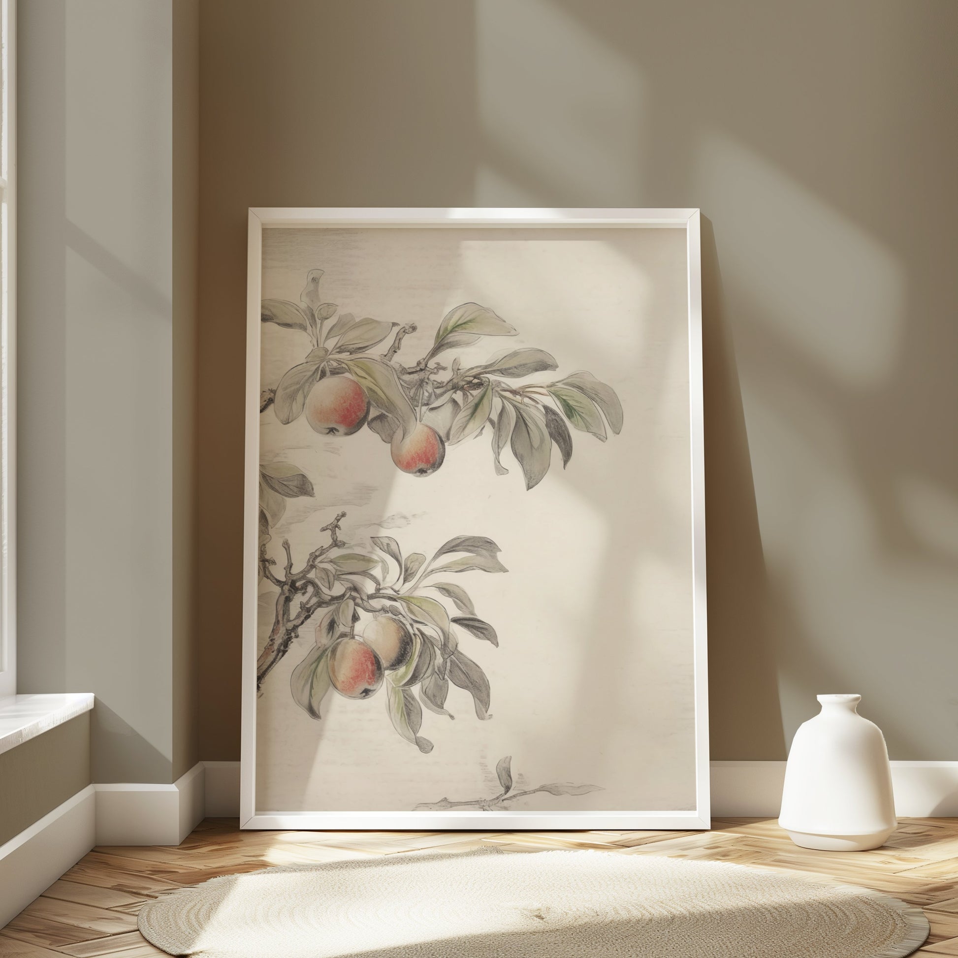 Premium Poster of Vintage Botanical Fruit Tree Art Print Posters