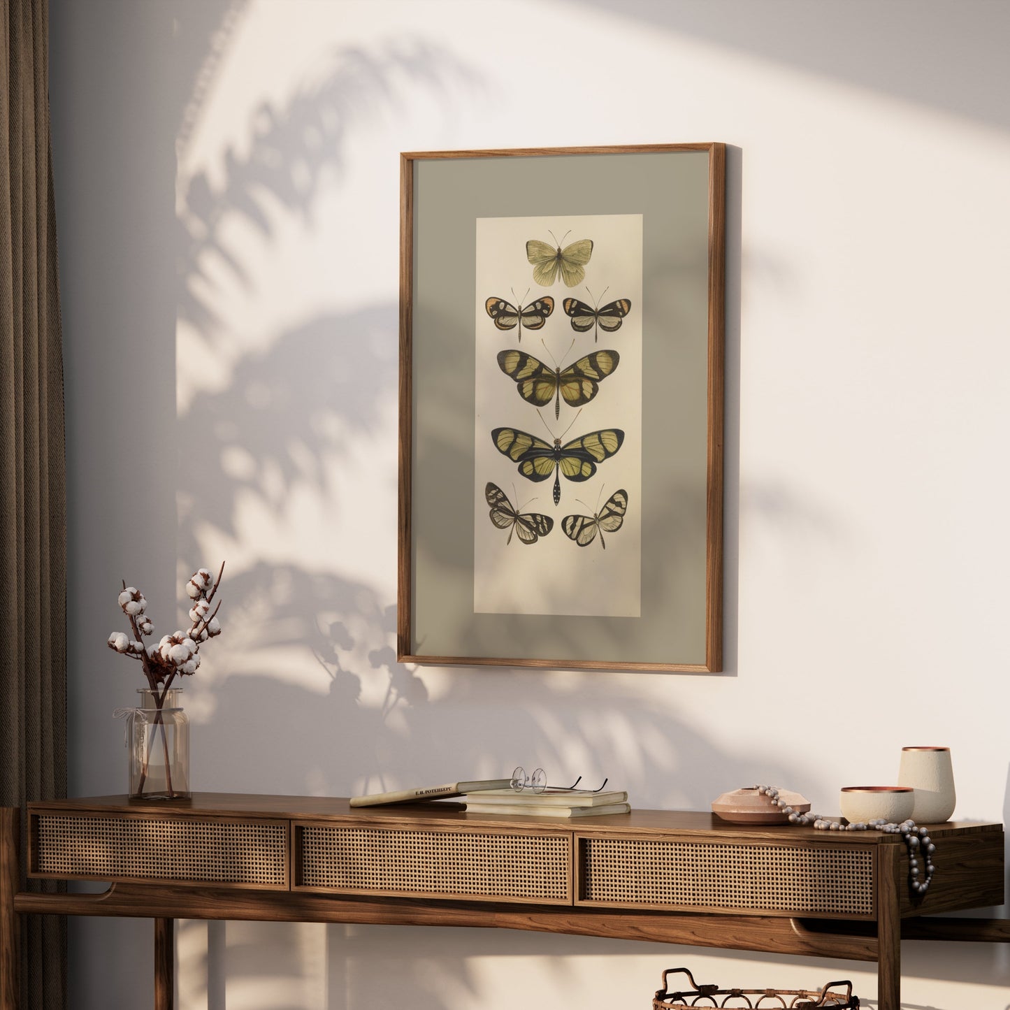 Premium Poster of Vintage Butterfly Illustrations Art Print Posters