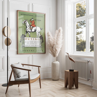 Premium Poster of Vintage Country Life Sports Travel Illustrated Magazine Posters