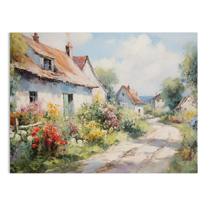 Premium Poster of Vintage Countryside Landscape Artwork Print Posters