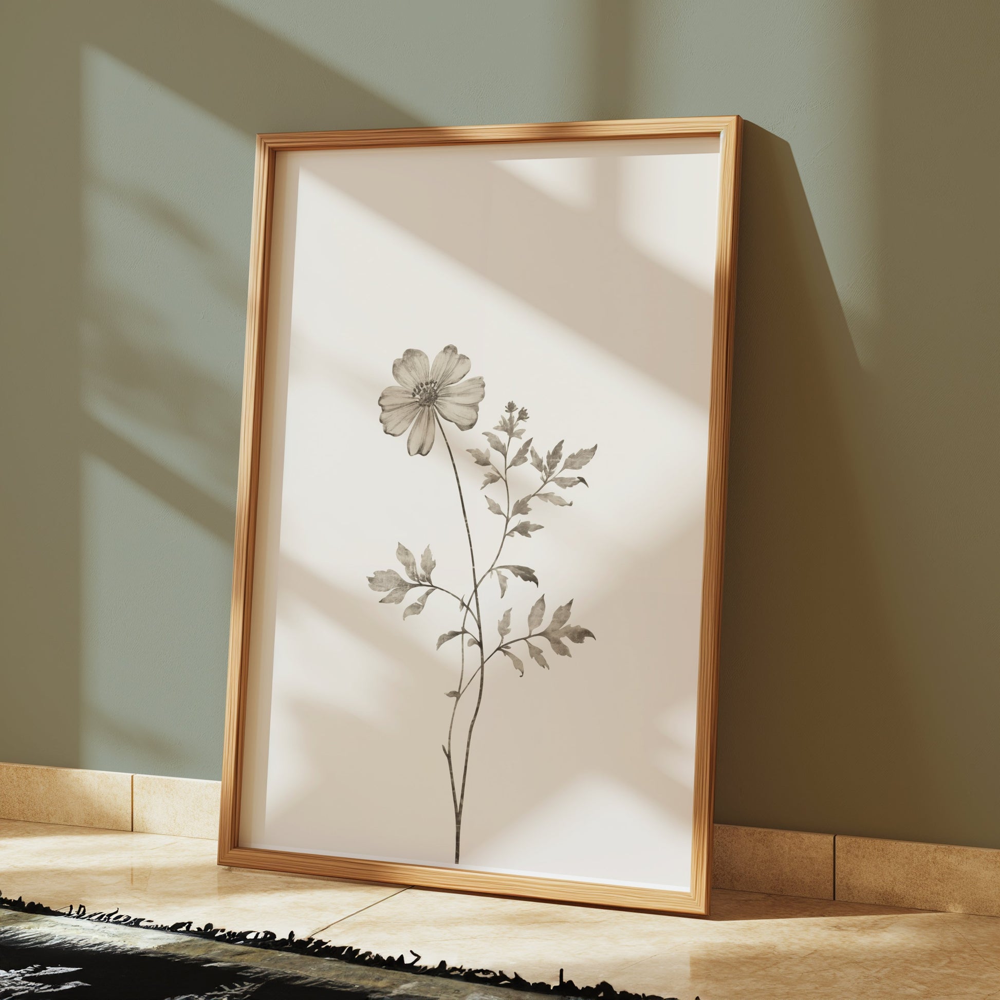 Premium Poster of Vintage Floral Botanical Print Wall Art Posters