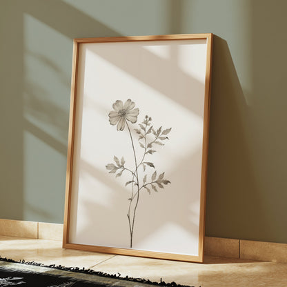 Premium Poster of Vintage Floral Botanical Print Wall Art Posters