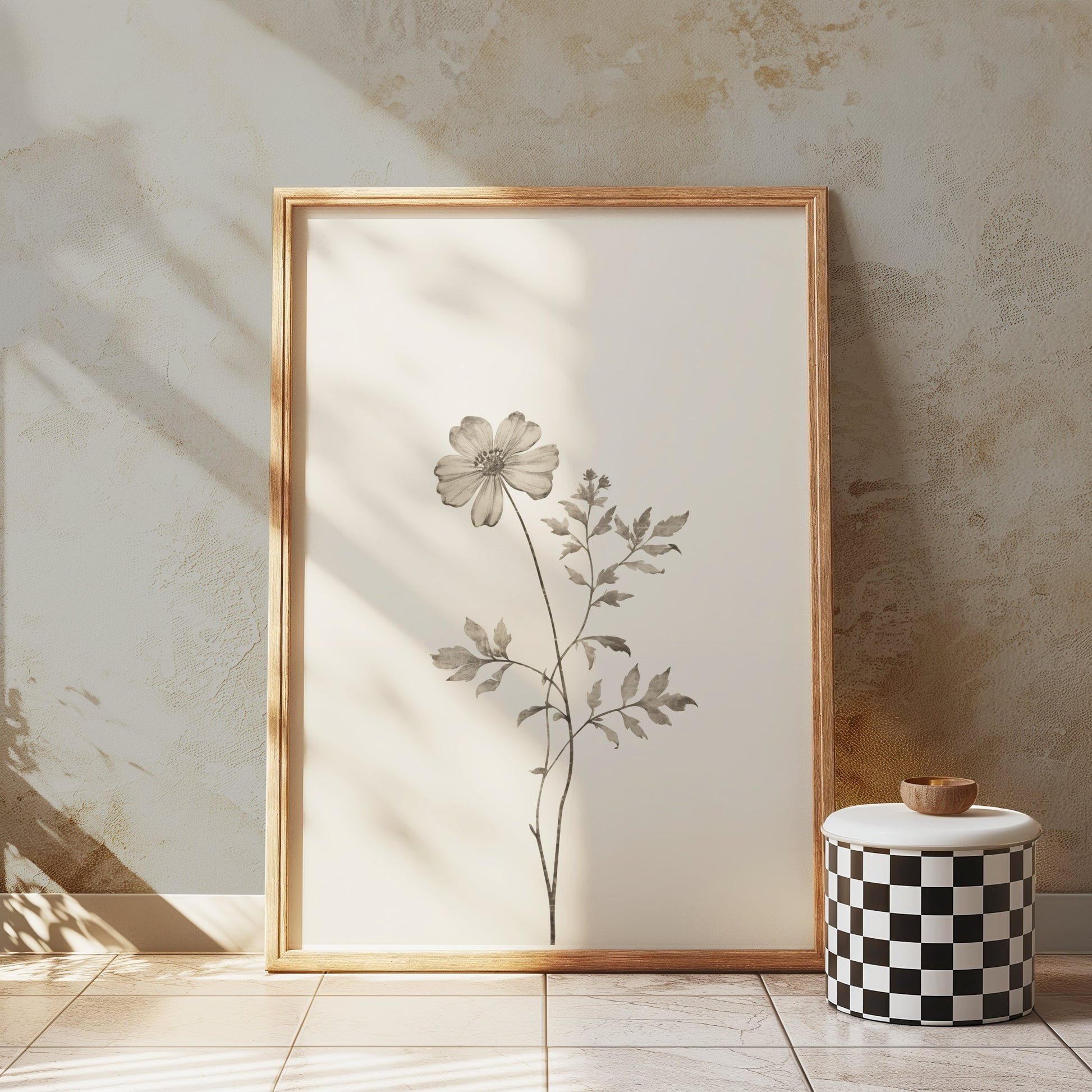 Premium Poster of Vintage Floral Botanical Print Wall Art Posters