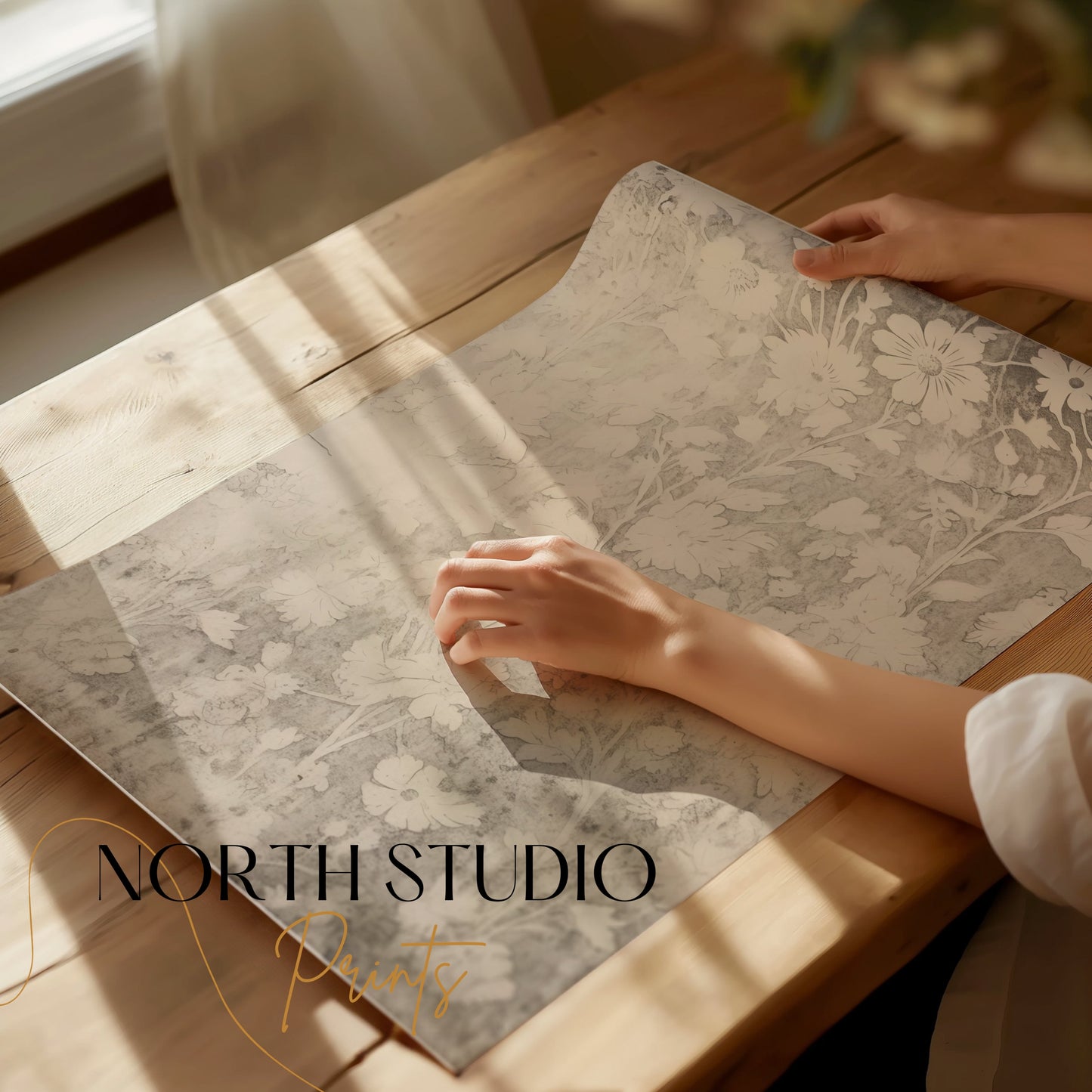 Premium Poster of Vintage Floral Design Aesthetic Art Print Posters