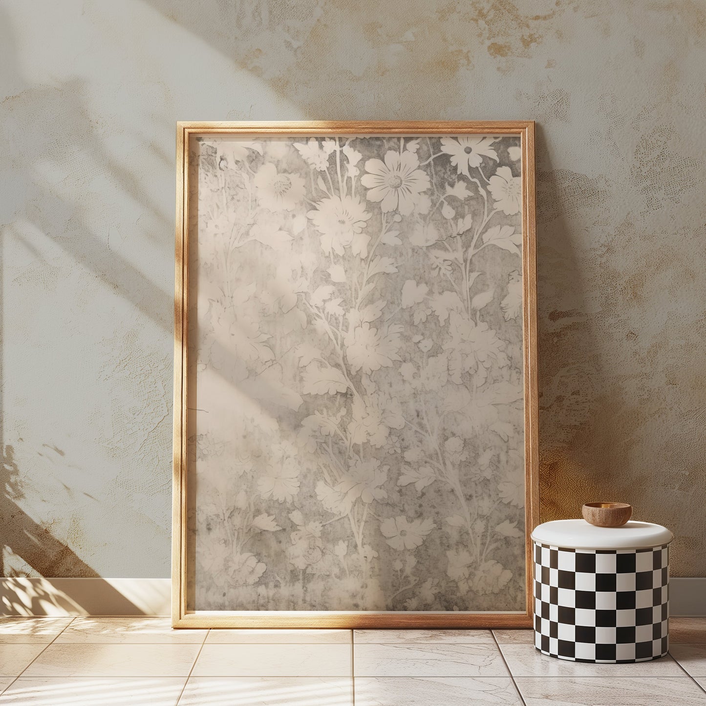 Premium Poster of Vintage Floral Design Aesthetic Art Print Posters