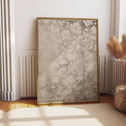 Premium Poster of Vintage Floral Design Aesthetic Art Print Posters