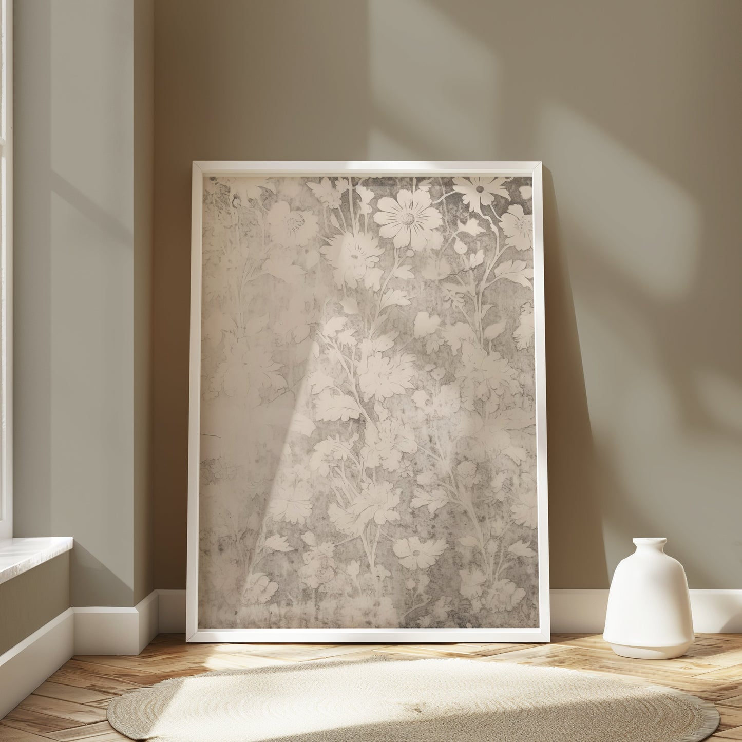 Premium Poster of Vintage Floral Design Aesthetic Art Print Posters