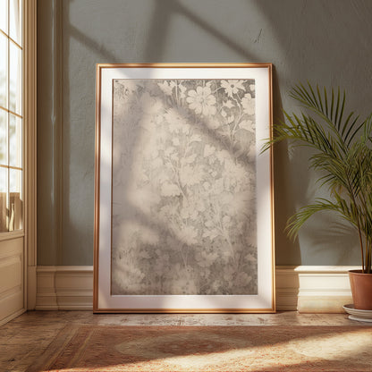Premium Poster of Vintage Floral Design Aesthetic Art Print Posters