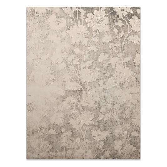 Premium Poster of Vintage Floral Design Aesthetic Art Print Posters