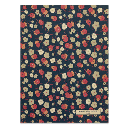 Premium Poster of Vintage Floral Pattern with Dark Background Posters