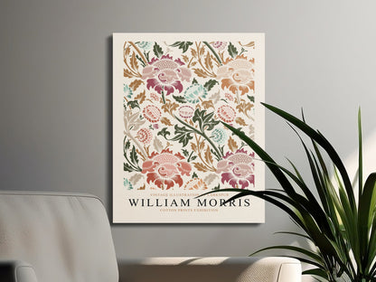Premium Poster of Vintage Illustration of Larkspur Canvas Wraps