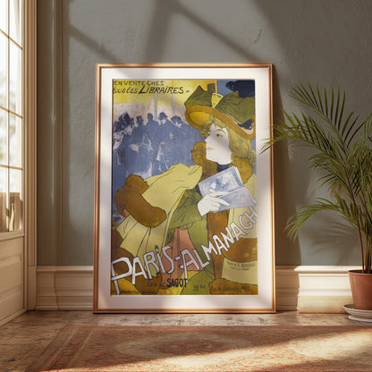 Premium Poster of Vintage Paris Almanach Advertisement Posters