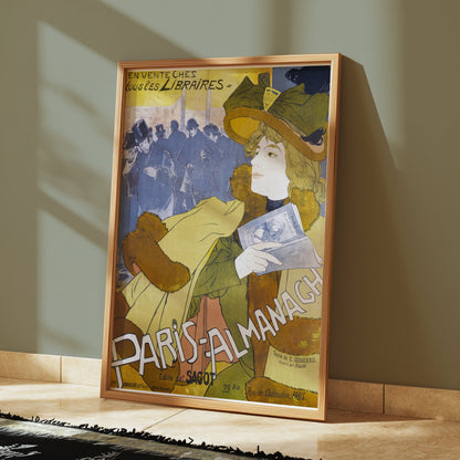 Premium Poster of Vintage Paris Almanach Advertisement Posters