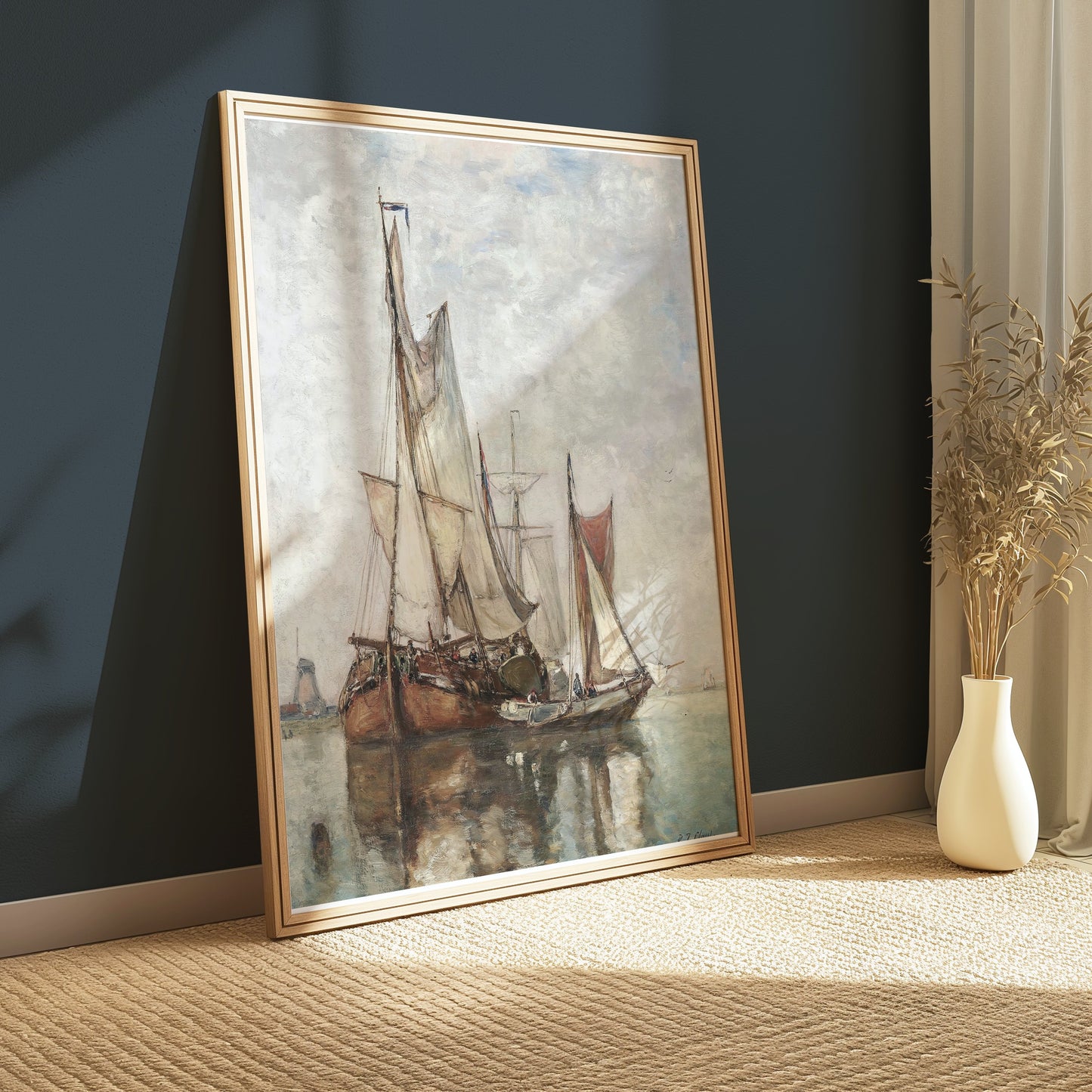 Premium Poster of Vintage Sailing Ship Art Print Posters