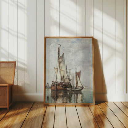Premium Poster of Vintage Sailing Ship Art Print Posters