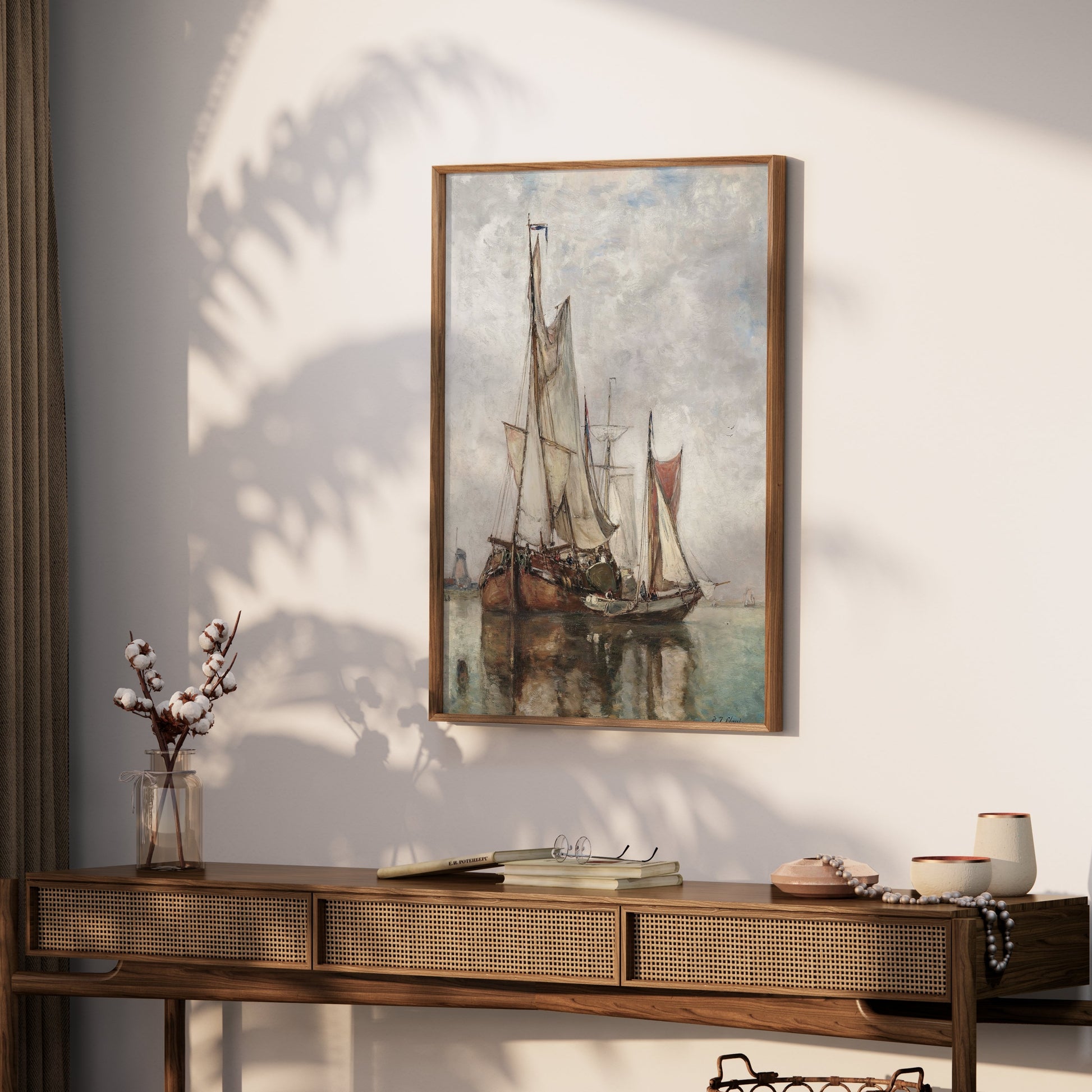 Premium Poster of Vintage Sailing Ship Art Print Posters