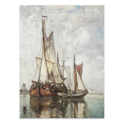 Premium Poster of Vintage Sailing Ship Art Print Posters