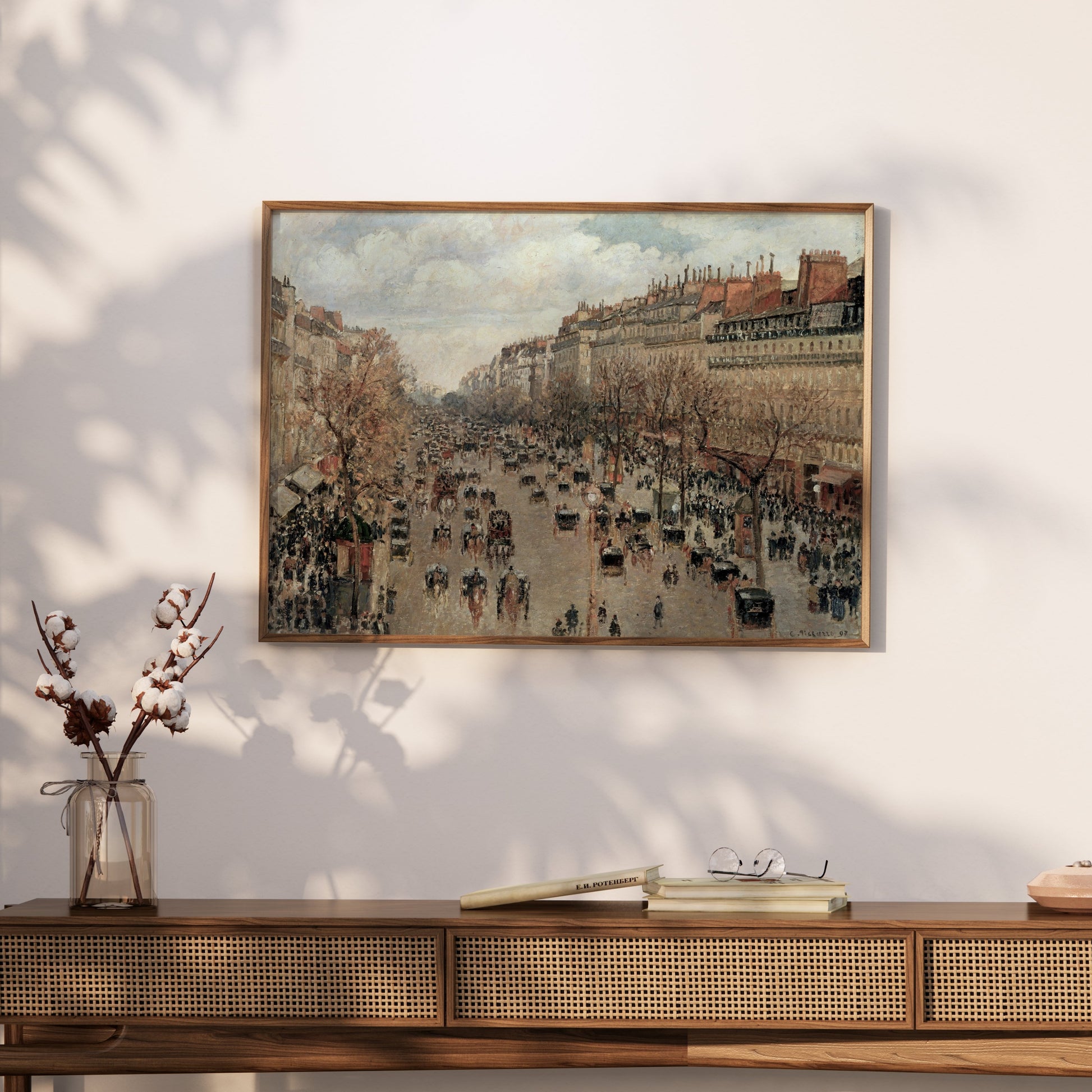 Premium Poster of Vintage Urban Street Scene Wall Art Posters