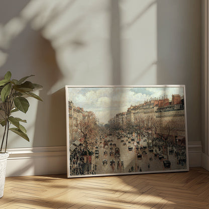 Premium Poster of Vintage Urban Street Scene Wall Art Posters