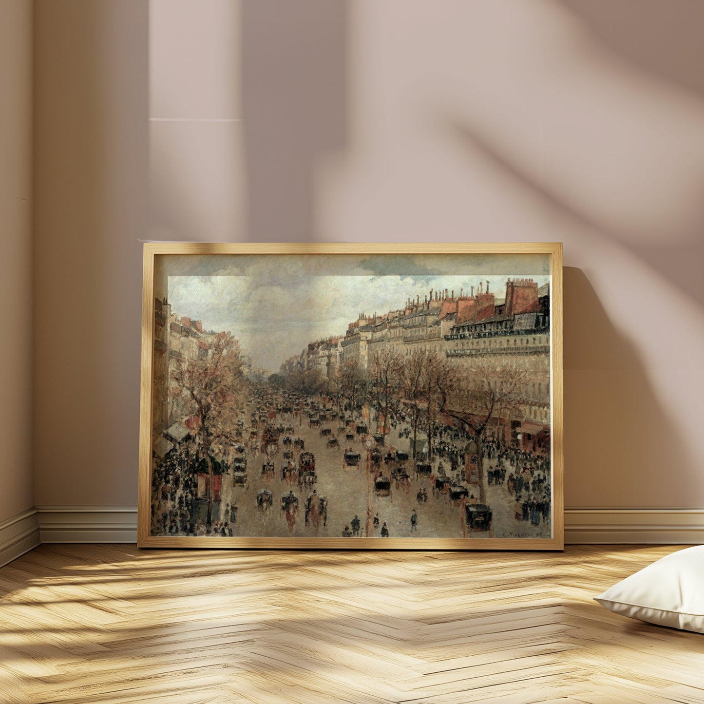 Premium Poster of Vintage Urban Street Scene Wall Art Posters
