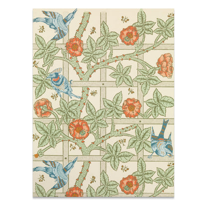 Premium Poster of Vintage William Morris Floral and Bird Design Posters