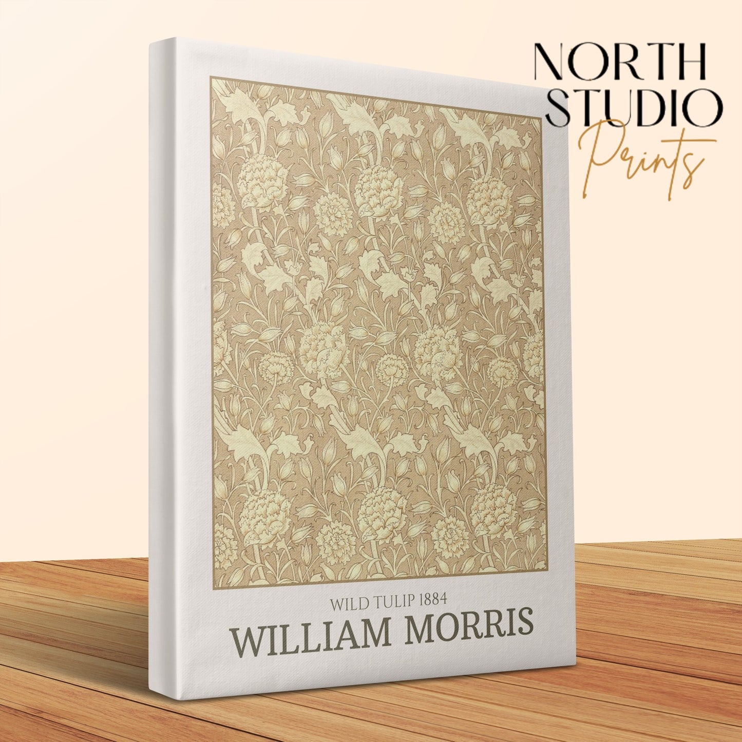 Premium Poster of Wild Tulip 1884 William Morris Canvas Wraps