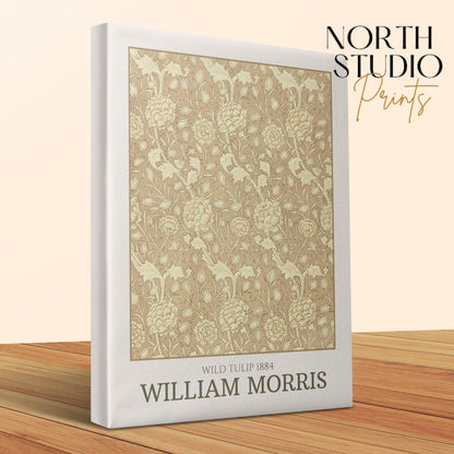 Premium Poster of Wild Tulip 1884 William Morris Canvas Wraps