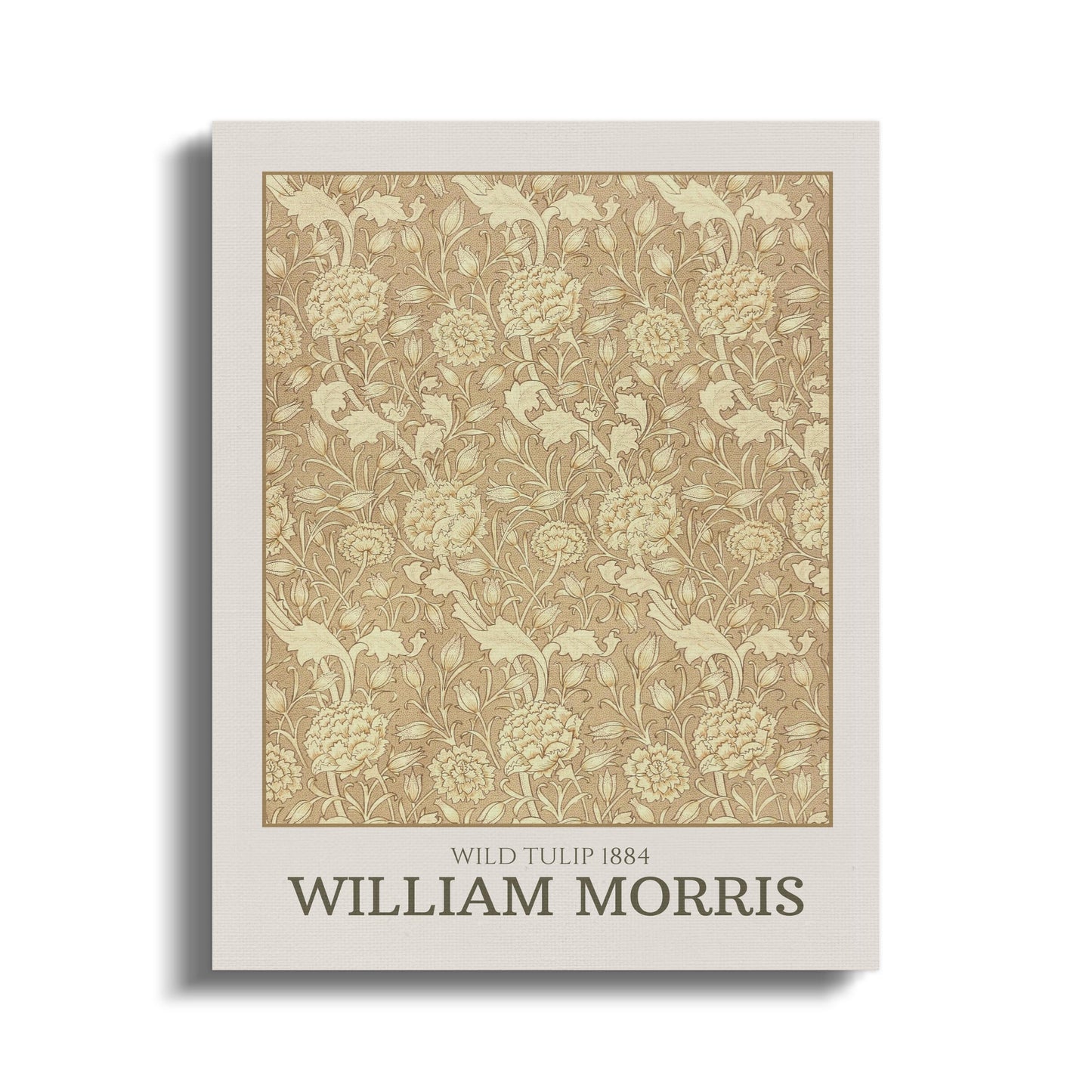 Premium Poster of Wild Tulip 1884 William Morris Canvas Wraps